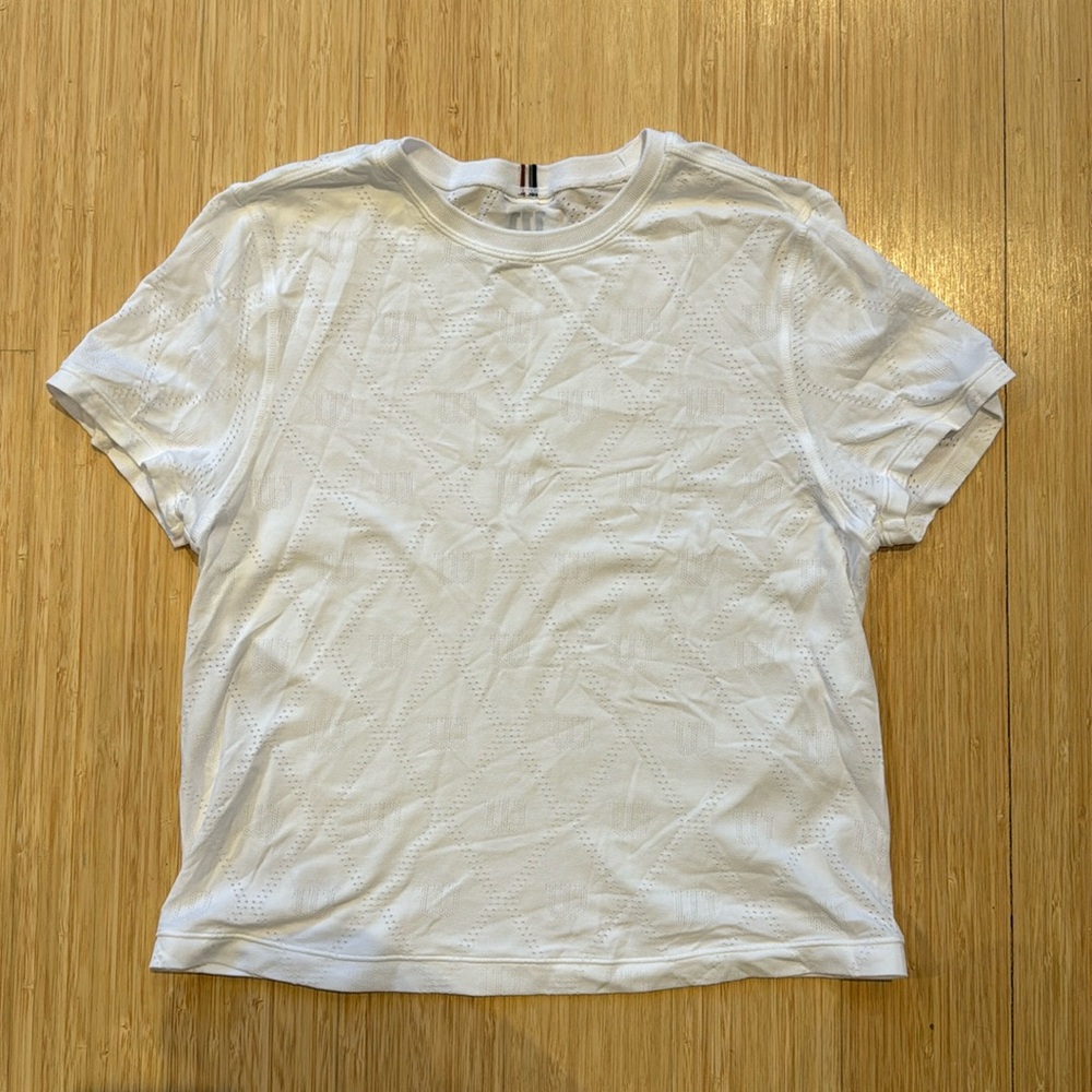 Like New, Wilson Tennis Tee, M, white, seamless